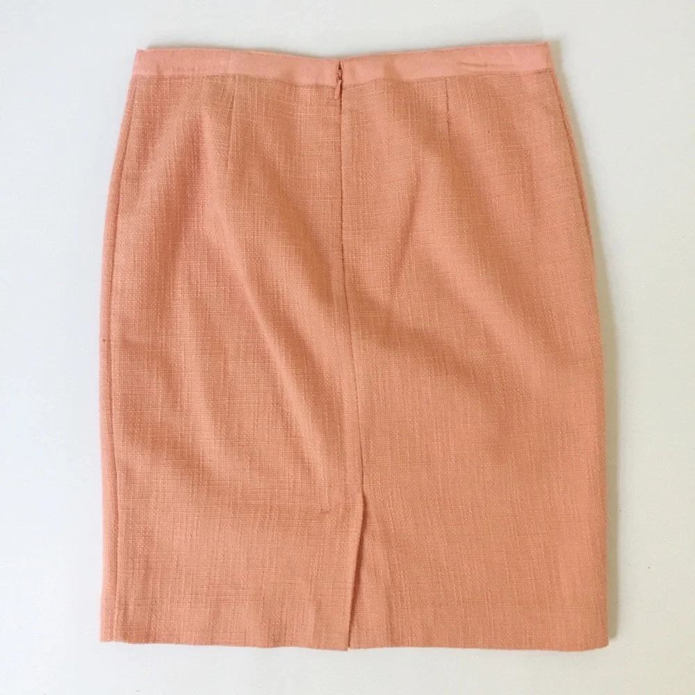 Banana Republic Factory Peach Pencil Skirt